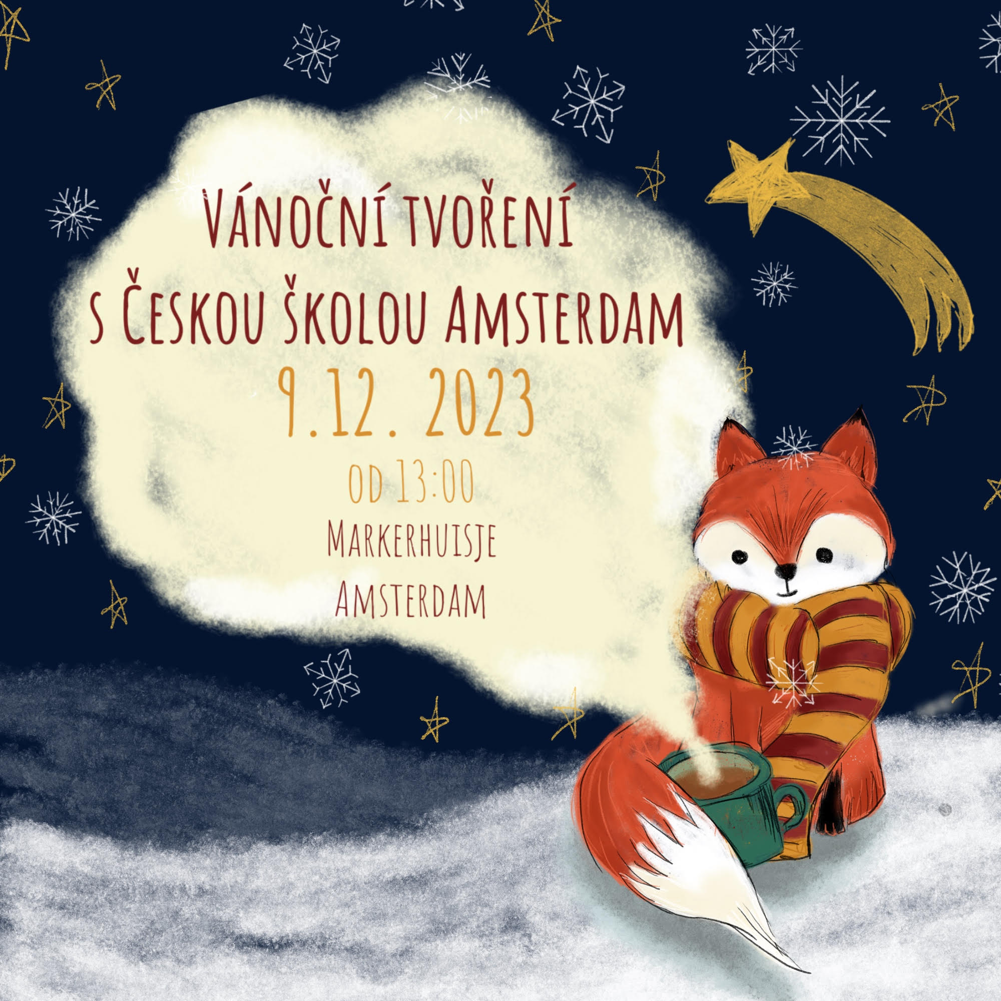 Ceska Skola Amsterdam Vanocni Zdobeni